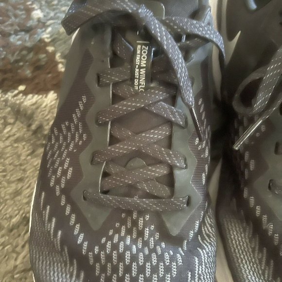 Nike Zoom Winflo 5 Black Men Running Shoes Sneaker - Picture 2 of 8